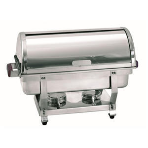 Chafing dish GN 1/1-65 mm s pokrievkou Roll-top
