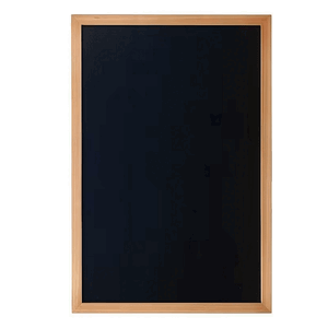 Nástenná popisovacia tabuľa WOOD TEAK 60x80 cm