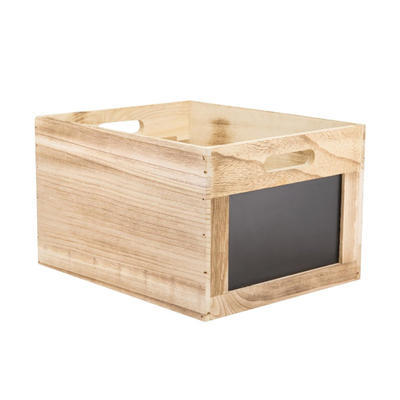 Box dřevěný s tabulí, 35 x 28,2 x 21 cm