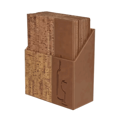 Box s vínnymi lístkami Design Cork, Design Cork - 10 NL + box - A4