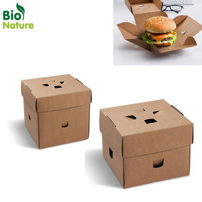 Burger box papierový nepremastiteľný