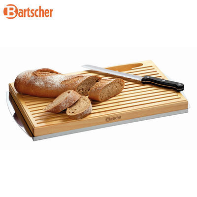 Doska na chleba s nožom Bartscher, 47,5 x 26 x 4 cm - 1,85 kg - 1
