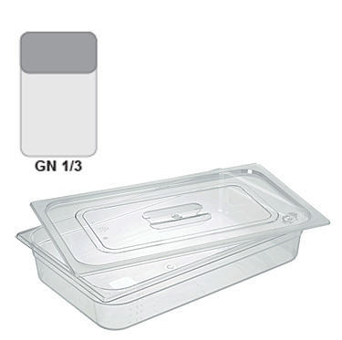 Gastronádoba GN 1/3 polykarbonátová, 150 mm - 32,5 x 17,6 cm - 5,5 l - 1