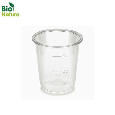 Kelímok na alkohol číry PLA, 2 cl / 4 cl - 48 mm / 50 mm - 40 ks/bal