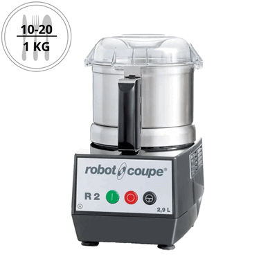Kuter stolný Robot Coupe R 2, nádoba nerez 2,9 l - 10-20 porcí - 550 W / 230 V