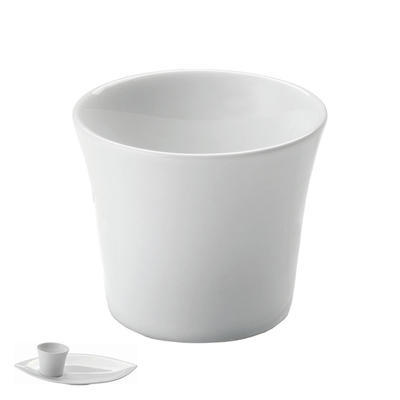 Miska porcelánová Ligo, 6,5 cm - dolný 5 / horný 7 cm