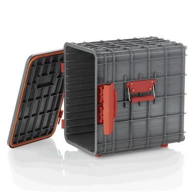 Prepravný box GN 12 vsuvov ABS, GN 1/1 - 59 x 41 x 59 cm - 54 x 33 x 51 cm - 1