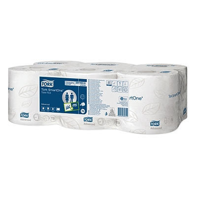 Toaletný papier pre Tork SmartOne, 207 m x 13,4 cm - 1 balenie / 6 ks