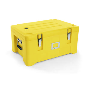 Transportný termobox GN 1/1 žltý, GN 1/1 - 63 x 43 x 31 cm - 51,5 x 30,5 x 23 cm - 1