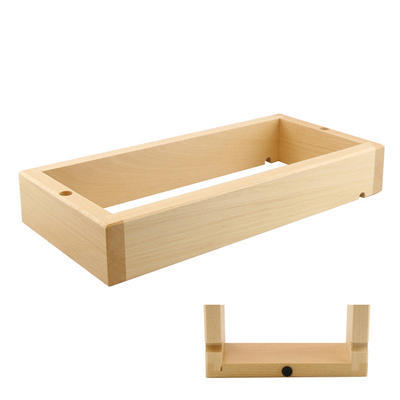 Základný drevený rám 1/3, GN 1/3 - 40,5 x 19,0 cm - 6,5 cm