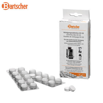 Čistiace tablety KV-20 Bartscher, BAL/20 x 2 á 10 TAB - 72 x 28 x 178 mm - 0,066 kg - 2