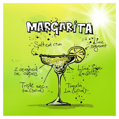 Poháre na koktaily Margarita - 2