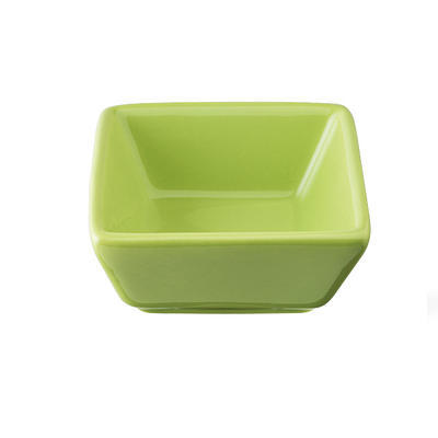 Miska porcelánová Basic farebná, zelená (limetka) - 76 x 76 x 35 mm - 0,06 l - 2/7