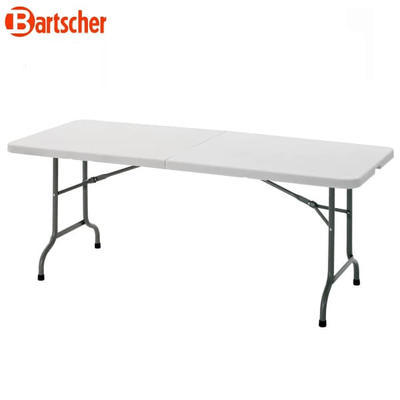 Party stôl skladací hranatý Bartscher, 1830 x 760 x 740 mm - 910 x 740 x 90 mm - 2