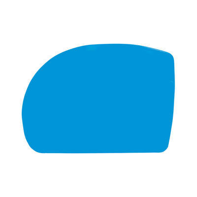 Cukrárska karta modrá, tvar tunel - 15,5 x 10,2 cm - 2