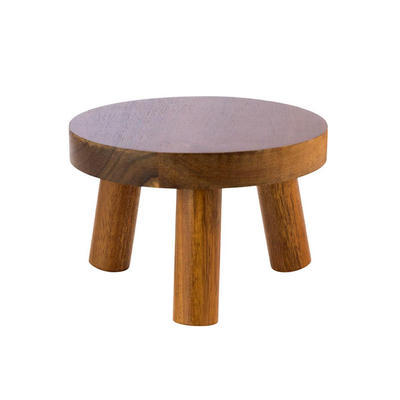 Stojan bufetový stolička drevená, 25 cm - 15 cm - 2