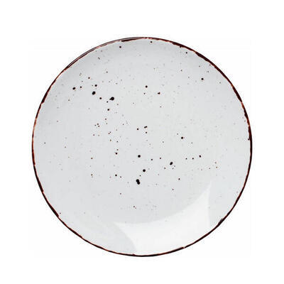 Porcelánový riad Granja WHITE, tanier plytký coup - 20,5 cm - 3/6