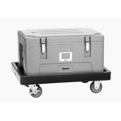 Vozík transportný pre termobox GN 110 Bartscher, Š 720 x H 540 x V 194 mm - 6,2 kg - 3