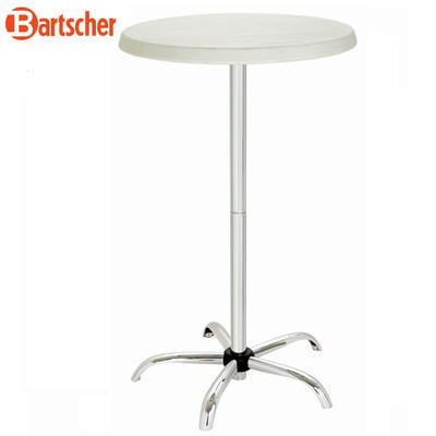 Party stôl skladacie okrúhly Bartscher, 70 cm - 67,5-117 cm - 9 kg - 4
