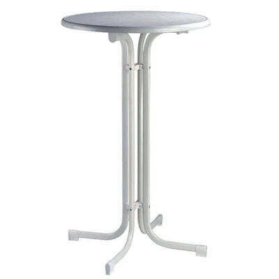 Party stôl skladací Roma, biela - 80 cm - 110 cm - 4