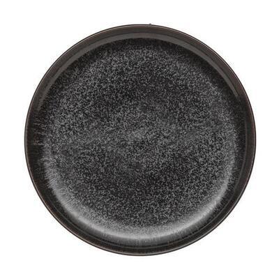 Porcelánový riad Ebony, tanier plytký ovál - 19 x 16 cm - 5