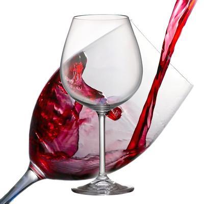 Poháre na červené víno Colibri Crystalite Bohemia, 80 x 220 x 220 mm - 0,65 l (široká/zúžená) - 174 g - 5
