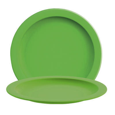 Tanier detský dekorovaný, tanier hlboký - zelená - 21,6 cm / 0,5 l - 5