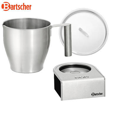 Šľahač mlieka indukčný Bartscher, 0,4 l - 125 x 150 x 180 mm - 0,6 kW / 230 V - 6